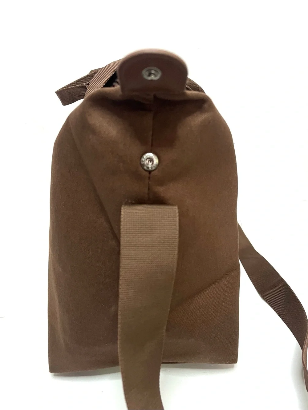 Tommy Bahama Brown Canvas Weekender Duffel Bag